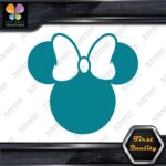 Compatible Minnie Mouse Head Bow Simple Silhouette Decals Stickers Vinyl - Image 14
