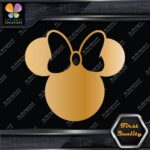 Compatible Minnie Mouse Head Bow Simple Silhouette Decals Stickers Vinyl - Image 18
