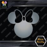 Compatible Minnie Mouse Head Bow Simple Silhouette Decals Stickers Vinyl - Image 19
