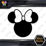 Compatible Minnie Mouse Head Bow Simple Silhouette Decals Stickers Vinyl - Image 3
