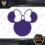 Compatible Minnie Mouse Head Bow Simple Silhouette Decals Stickers Vinyl - Image 21