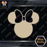 Compatible Minnie Mouse Head Bow Simple Silhouette Decals Stickers Vinyl - Image 22