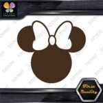 Compatible Minnie Mouse Head Bow Simple Silhouette Decals Stickers Vinyl - Image 23