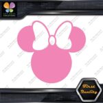 Compatible Minnie Mouse Head Bow Simple Silhouette Decals Stickers Vinyl - Image 5
