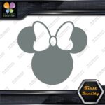 Compatible Minnie Mouse Head Bow Simple Silhouette Decals Stickers Vinyl - Image 6