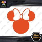 Compatible Minnie Mouse Head Bow Simple Silhouette Decals Stickers Vinyl - Image 9