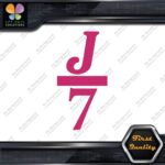 Compatible J 7 Boats J7 Sailing Boating Sports Logo Decals Stickers Vinyl - Image 28