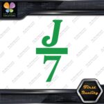 Compatible J 7 Boats J7 Sailing Boating Sports Logo Decals Stickers Vinyl - Image 26