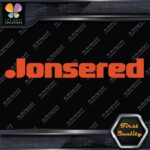 Compatible Jonsered Chainsaws Name Logo Tools Lumberjack Vinyl Decals Stickers - Image 26