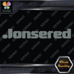 Compatible Jonsered Chainsaws Name Logo Tools Lumberjack Vinyl Decals Stickers - Image 27