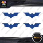 Compatible Batman Emblem Super Hero Pack of 4 MINI SIZE Decals Stickers Vinyl - Image 11