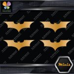 Compatible Batman Emblem Super Hero Pack of 4 MINI SIZE Decals Stickers Vinyl - Image 17