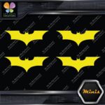 Compatible Batman Emblem Super Hero Pack of 4 MINI SIZE Decals Stickers Vinyl - Image 5