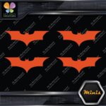Compatible Batman Emblem Super Hero Pack of 4 MINI SIZE Decals Stickers Vinyl - Image 7