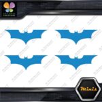 Compatible Batman Emblem Super Hero Pack of 4 MINI SIZE Decals Stickers Vinyl - Image 10