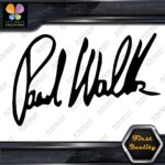 Paul Walker Signature Autograph Tribute Racing Tuning JDM Decals Stickers Vinyl