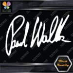 Paul Walker Signature Autograph Tribute Racing Tuning JDM Decals Stickers Vinyl - Image 3