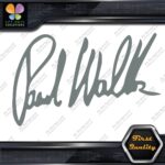 Paul Walker Signature Autograph Tribute Racing Tuning JDM Decals Stickers Vinyl - Image 4