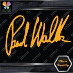 Paul Walker Signature Autograph Tribute Racing Tuning JDM Decals Stickers Vinyl - Image 6