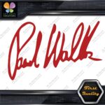 Paul Walker Signature Autograph Tribute Racing Tuning JDM Decals Stickers Vinyl - Image 8
