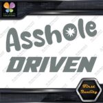 A-Hole Driven JDM Funny Quote Tuning Racing Cars Decals Stickers Vinyl - Image 5