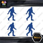 Bigfoot Sasquatch Yeti Walking Fast Pack of 4 MINI SIZE Decals Stickers Vinyl - Image 11
