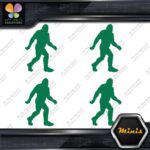 Bigfoot Sasquatch Yeti Walking Fast Pack of 4 MINI SIZE Decals Stickers Vinyl - Image 15