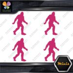 Bigfoot Sasquatch Yeti Walking Fast Pack of 4 MINI SIZE Decals Stickers Vinyl - Image 20