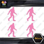 Bigfoot Sasquatch Yeti Walking Fast Pack of 4 MINI SIZE Decals Stickers Vinyl - Image 21