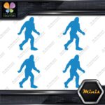 Bigfoot Sasquatch Yeti Walking Fast Pack of 4 MINI SIZE Decals Stickers Vinyl - Image 10