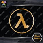 Compatible Half Life Circle Computers Video Games Emblem Decals Stickers Vinyl - Image 17