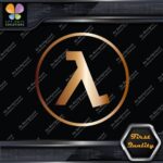 Compatible Half Life Circle Computers Video Games Emblem Decals Stickers Vinyl - Image 19