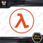 Compatible Half Life Circle Computers Video Games Emblem Decals Stickers Vinyl - Image 3