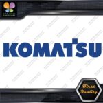 Compatible Komatsu Excavators Machinerie Name Logo Vinyl Decals Stickers - Image 12