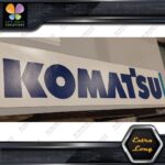 Compatible Komatsu Excavators Machinerie Name Logo Vinyl Decals Stickers - Image 13