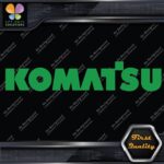 Compatible Komatsu Excavators Machinerie Name Logo Vinyl Decals Stickers - Image 15