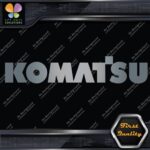 Compatible Komatsu Excavators Machinerie Name Logo Vinyl Decals Stickers - Image 19