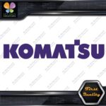 Compatible Komatsu Excavators Machinerie Name Logo Vinyl Decals Stickers - Image 22