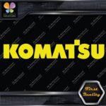 Compatible Komatsu Excavators Machinerie Name Logo Vinyl Decals Stickers - Image 6