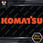 Compatible Komatsu Excavators Machinerie Name Logo Vinyl Decals Stickers - Image 8