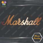 Compatible Marshall Amplifiers Speakers Logo Musical Vinyl Decals Stickers - Image 20