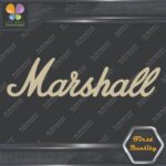 Compatible Marshall Amplifiers Speakers Logo Musical Vinyl Decals Stickers - Image 21