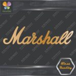 Compatible Marshall Amplifiers Speakers Logo Musical Vinyl Decals Stickers - Image 4