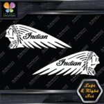 Compatible with Indian Motorcycles Scout Head Left Right Set Vinyl Decal Sticker - Image 8