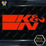 Compatible with K&N Air Filters KN Racing Tuning JDM Logo Vinyls Decals Stickers - Image 12