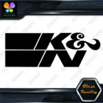 Compatible with K&N Air Filters KN Racing Tuning JDM Logo Vinyls Decals Stickers - Image 4