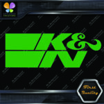 Compatible with K&N Air Filters KN Racing Tuning JDM Logo Vinyls Decals Stickers - Image 8