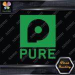 Compatible with Pure Turbo P Square Logo Cars Tuning JDM Vinyl Decals Stickers - Image 14