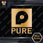 Compatible with Pure Turbo P Square Logo Cars Tuning JDM Vinyl Decals Stickers - Image 17