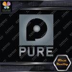 Compatible with Pure Turbo P Square Logo Cars Tuning JDM Vinyl Decals Stickers - Image 18